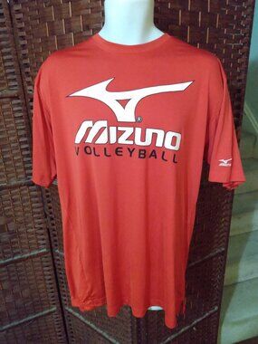 Mens Mizuno Drylite Team Canada Volleyball T Shirt Athletic XL